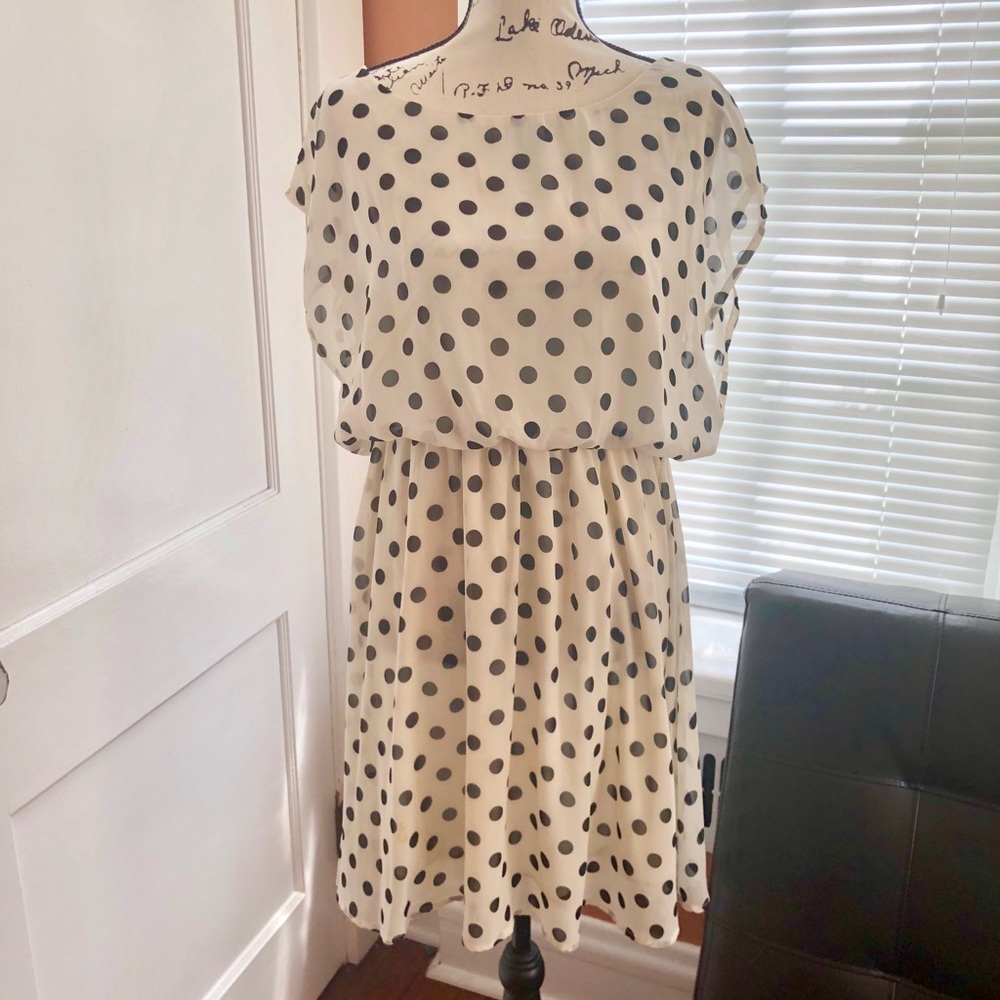 Women’s polka dot dress